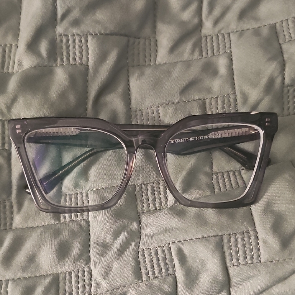 Zeelool Chic Gray Prescription Glasses